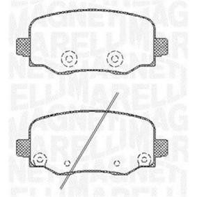 Köp Bromsbelägg av MAGNETI MARELLI 363916060794 till det låga priset 470,39 kr