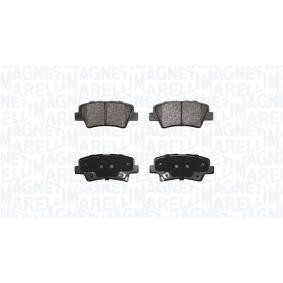 Comprar Juego de pastillas de freno de MAGNETI MARELLI 363916060852 a bajo precio de 34,25 €