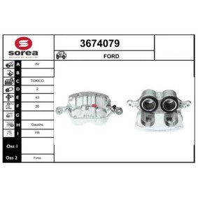 Bremssattel von SERA günstig für 144,74 €