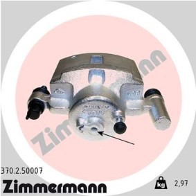 Kjøp Bremsecaliper av ZIMMERMANN 370.2.50007 til den lave prisen 1231,73 NOK