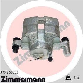 Kjøp Bremsecaliper av ZIMMERMANN 370.2.50053 til den lave prisen 1719,37 NOK
