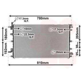 Achetez des Radiateur du moteur VAN WEZEL 37002653 à prix pour 239,14 €