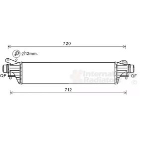 Köp Intercooler av VAN WEZEL 37004662 till det låga priset 2599,02 kr