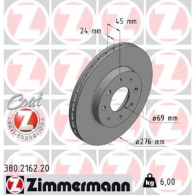 Bremsscheibe von ZIMMERMANN