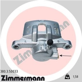 Kjøp Bremsecaliper av ZIMMERMANN 380.3.50033 til den lave prisen 1400,83 NOK