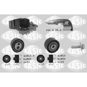 PEUGEOT Wasserpumpe + Zahnriemensatz von SASIC