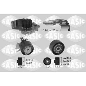 Acquista Kit cinghia distribuzione, pompa acqua da SASIC 3900007 a buon mercato per soli 121,71 €