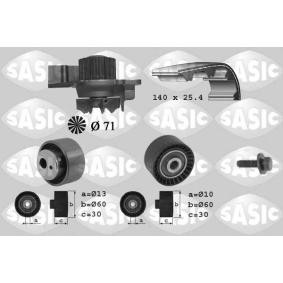 PEUGEOT Wasserpumpe + Zahnriemensatz von SASIC