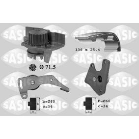 Acquista Kit cinghia distribuzione, pompa acqua da SASIC 3900018 a buon mercato per soli 135,36 €