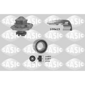Achetez des Kit de distribution + pompe à eau SASIC 3906014 à prix pour 80,73 €