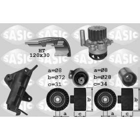 Achetez des Kit de distribution + pompe à eau SASIC 3906021 à prix pour 320,30 €
