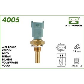 Kjøp Sensor, motortemperatur av MTE-THOMSON 4005 til den lave prisen 129,74 NOK