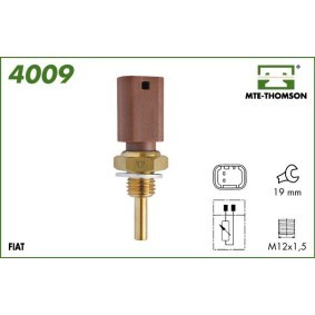 Achetez des Sonde de température, liquide de refroidissement MTE-THOMSON 4009 à prix pour 11,39 €