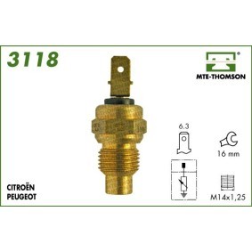 Køb Sensor, kølevæsketemp. af MTE-THOMSON 4038 til den lave pris 91,92 DKK