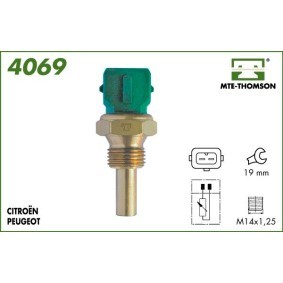 Achetez des Sonde de température, liquide de refroidissement MTE-THOMSON 4069 à prix pour 10,46 €