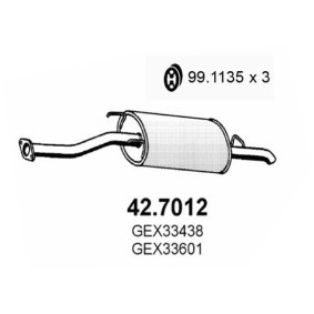 Endschalldämpfer 42.7012 von ASSO günstig für 144,51 € online kaufen