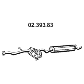 Endschalldämpfer 02.393.83 von EBERSPÄCHER günstig für 184,84 € online kaufen