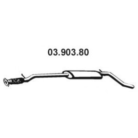 Achetez des Silencieux intermédiaire EBERSPÄCHER 03.903.80 à prix pour 194,49 €