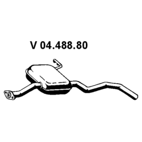 Vorschalldämpfer 04.488.80