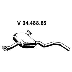Vorschalldämpfer 04.488.85