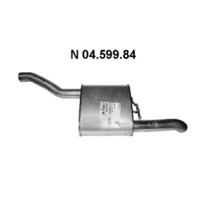 Endschalldämpfer 04.599.84 von EBERSPÄCHER günstig für 83,45 € online kaufen