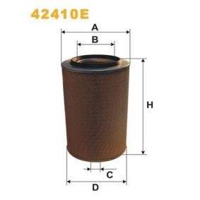 Köp Luftfilter av WIX FILTERS 42410E till det låga priset 312,81 kr
