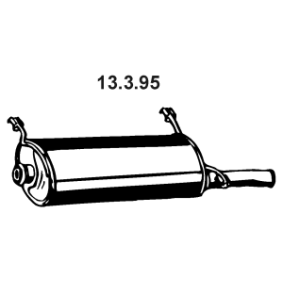 Endschalldämpfer 13.3.95 von EBERSPÄCHER günstig für 161,22 € online kaufen