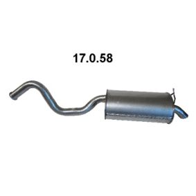 Endschalldämpfer 17.0.58 von EBERSPÄCHER günstig für 128,74 € online kaufen