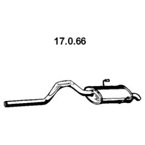 Endschalldämpfer 17.0.66 von EBERSPÄCHER günstig für 120,81 € online kaufen