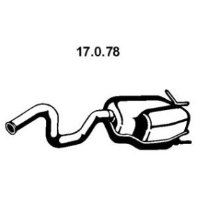 Endschalldämpfer 17.0.78 von EBERSPÄCHER günstig für 122,72 € online kaufen