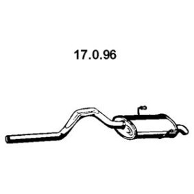 Endschalldämpfer 17.0.96 von EBERSPÄCHER günstig für 133,76 € online kaufen
