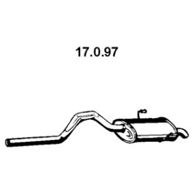Endschalldämpfer 17.0.97 von EBERSPÄCHER günstig für 251,23 € online kaufen