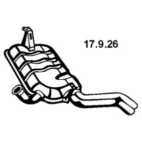 Endschalldämpfer 17.9.26 von EBERSPÄCHER günstig für 199,14 € online kaufen