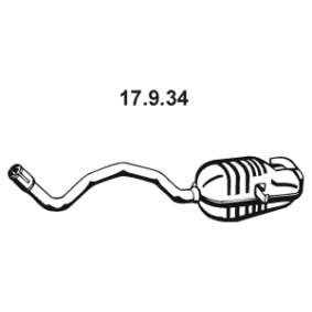 Endschalldämpfer 17.9.34 von EBERSPÄCHER günstig für 284,49 € online kaufen