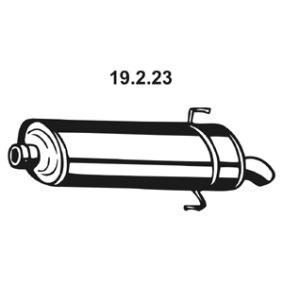Endschalldämpfer 19.2.23 von EBERSPÄCHER günstig für 180,11 € online kaufen