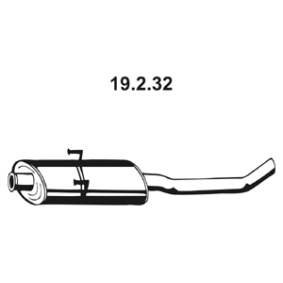 Mittelschalldämpfer von EBERSPÄCHER