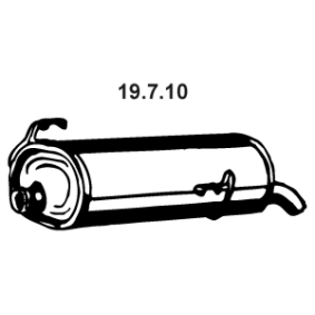 Endschalldämpfer 19.7.10 von EBERSPÄCHER günstig für 116,11 € online kaufen