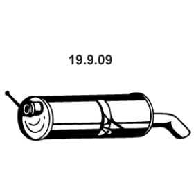 Endschalldämpfer 19.9.09 von EBERSPÄCHER günstig für 129,91 € online kaufen