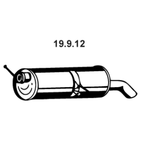 Endschalldämpfer 19.9.12 von EBERSPÄCHER günstig für 178,16 € online kaufen