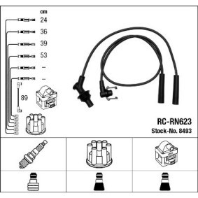Compre Jogo de cabos de ignição da NGK 44308 a um preço baixo por 36,87 €