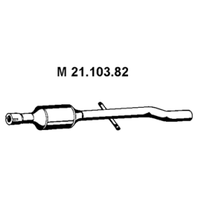 Mittelschalldämpfer 21.103.82 für MINI