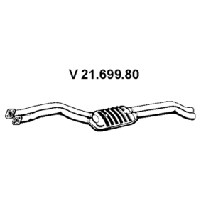Vorschalldämpfer 21.699.80