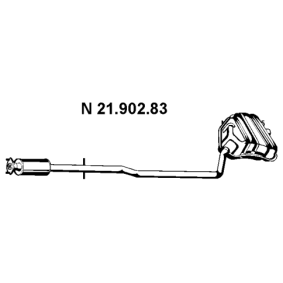 Endschalldämpfer 21.902.83 für MINI