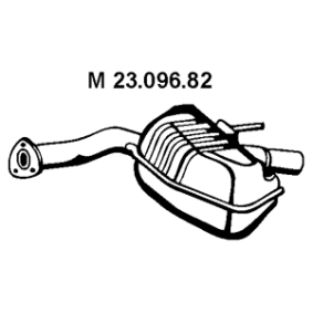 Mittelschalldämpfer 23.096.82