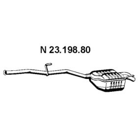 Endschalldämpfer 23.198.80 von EBERSPÄCHER günstig für 214,89 € online kaufen