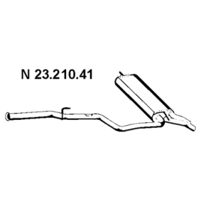 Endschalldämpfer 23.210.41 von EBERSPÄCHER günstig für 317,17 € online kaufen