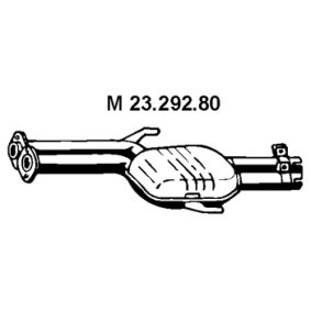 Mittelschalldämpfer 23.292.80