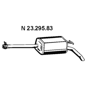 Endschalldämpfer 23.295.83 von EBERSPÄCHER günstig für 231,56 € online kaufen
