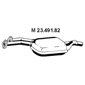 Mittelschalldämpfer 23.491.82