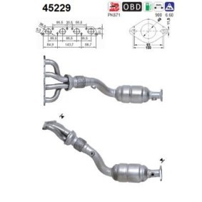 Katalysator 45229 von AS günstig für 415,72 € online kaufen